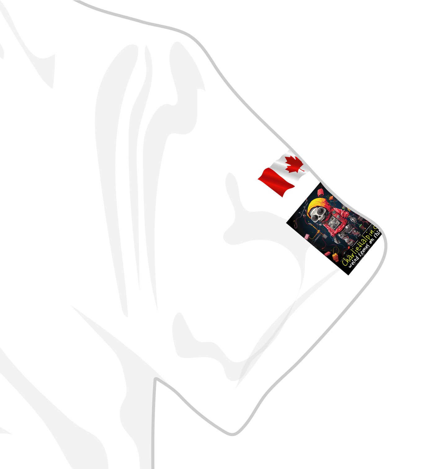 Skull #121 bt the Artist Charlie Halpin