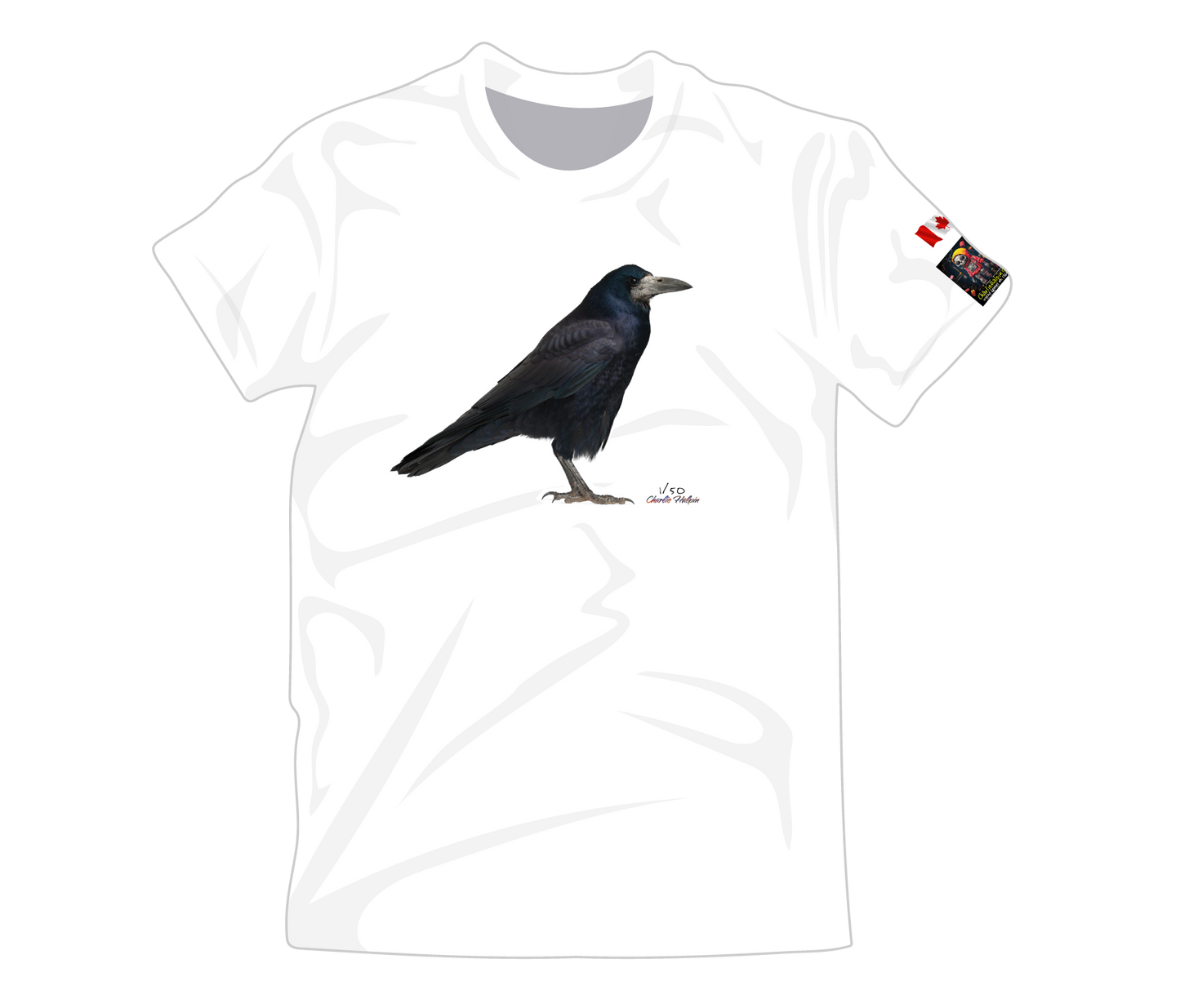 Crow #110 by the Artist Charlie Halpin