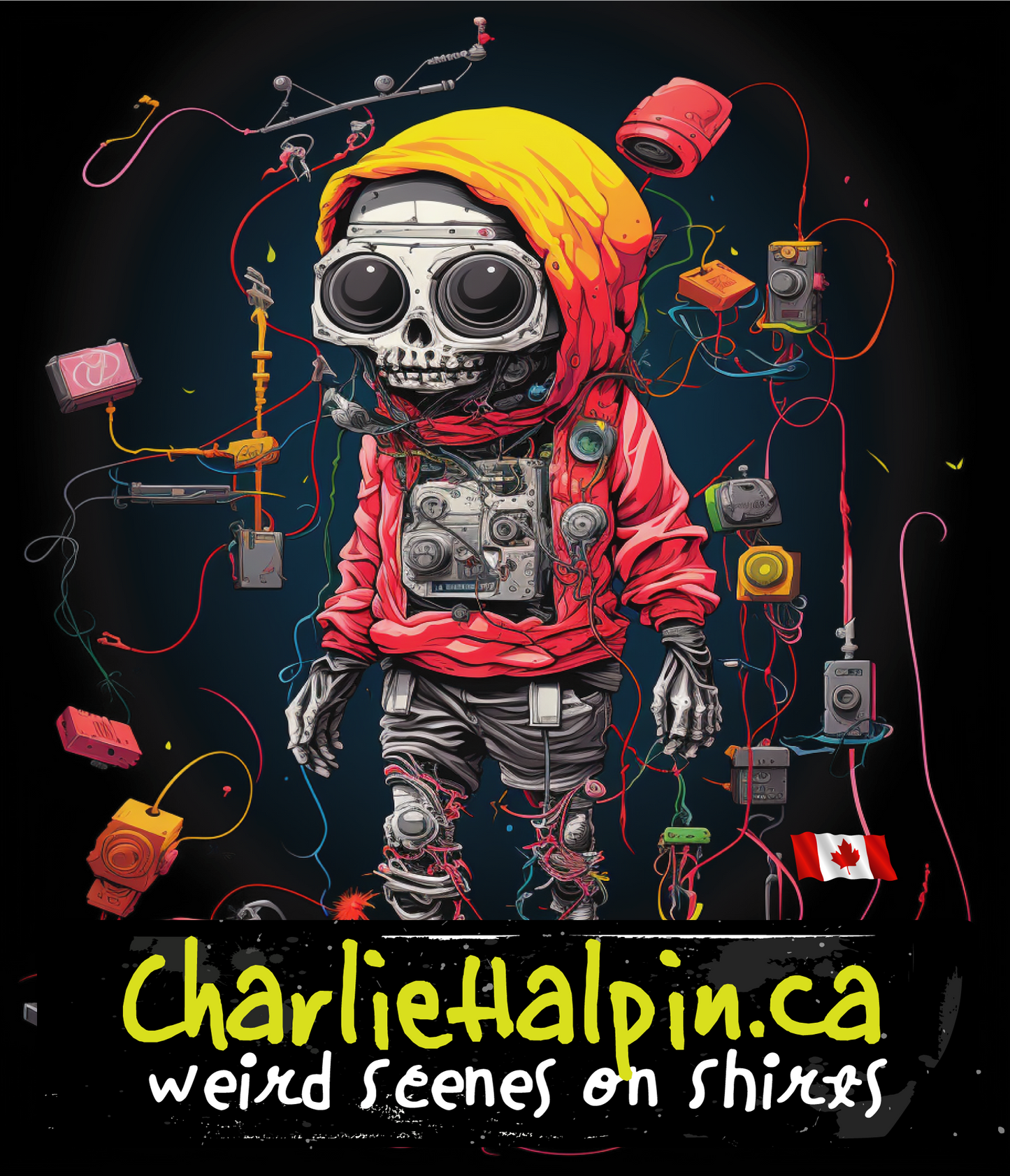 My Brand Shirt #100 Weird Scenes by Charlie Halpin