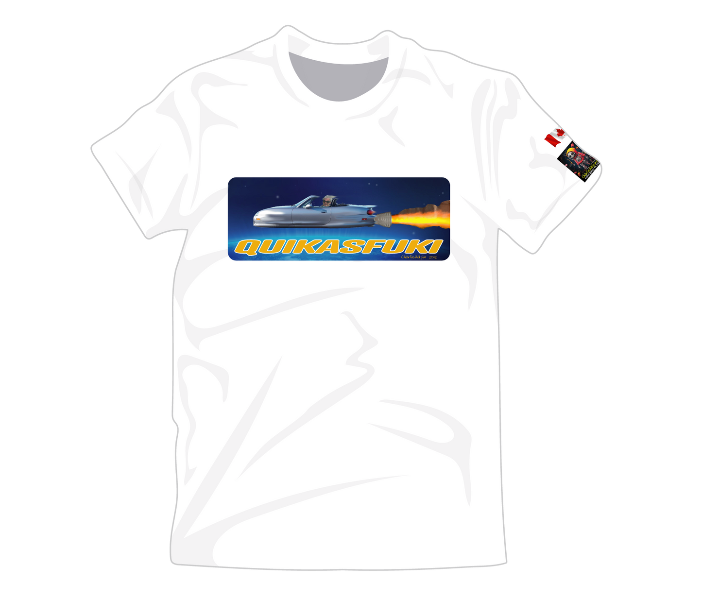 Quikasfuki #117 by the Artist Charlie Halpin